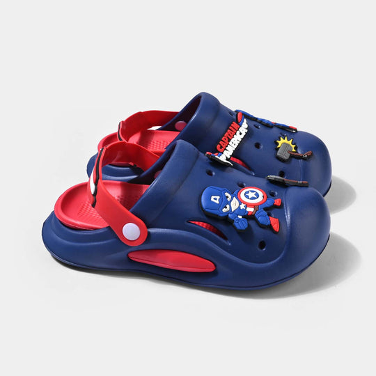 Boys Clogs 022-3-Blue