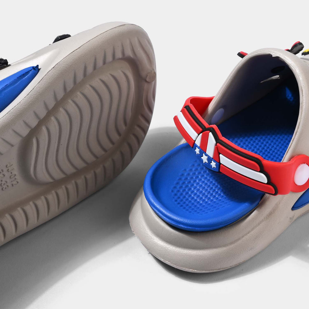 Boys Clogs 022-3-GREY