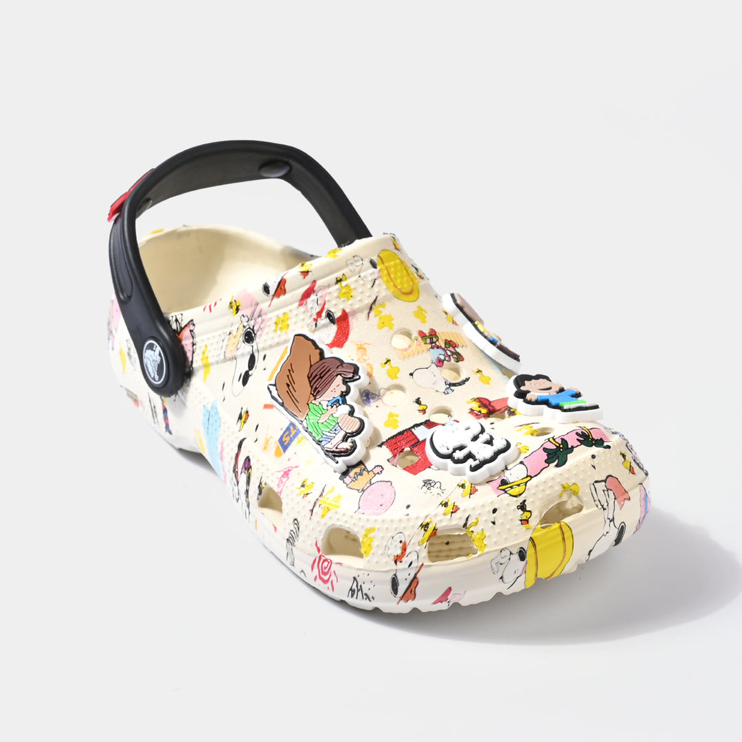 Boys Clogs 5828-27-BEIGE