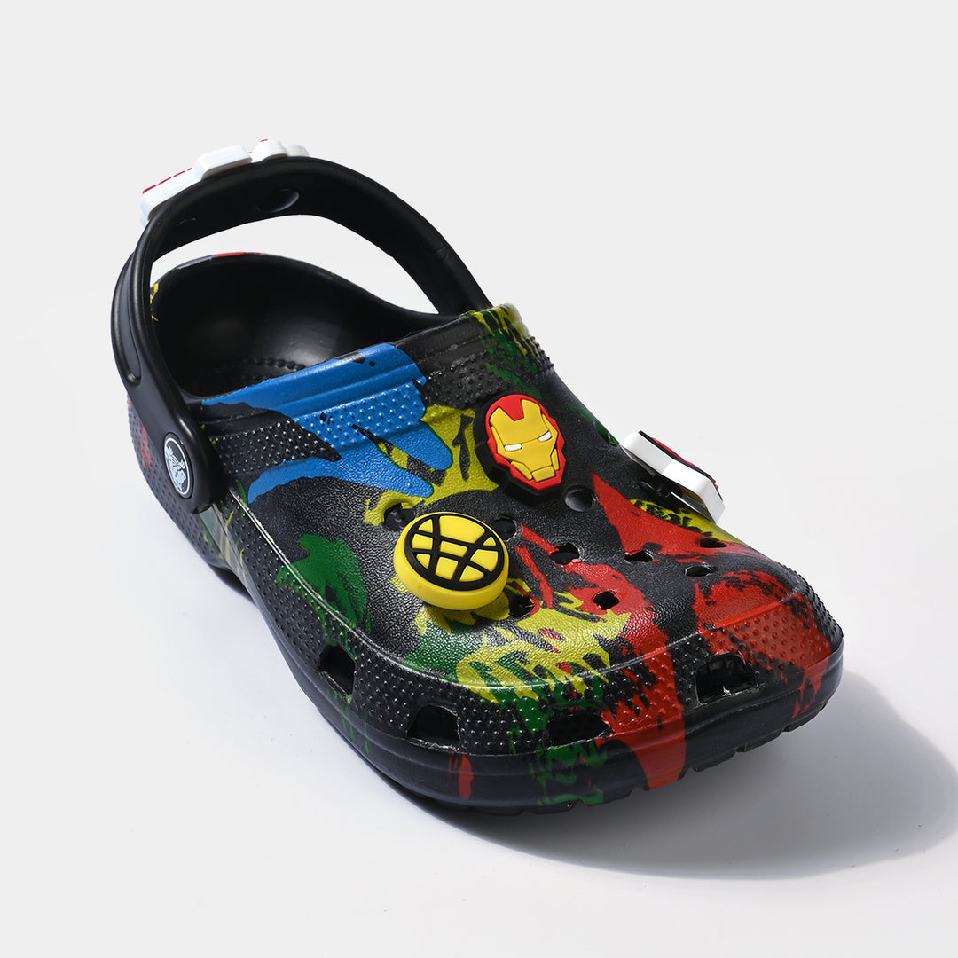Boys Clogs 5828-19-BLACK
