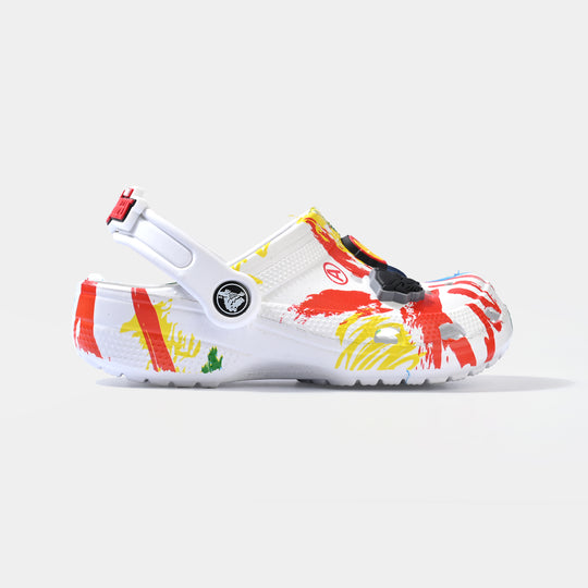 Boys Clogs 5828-19-WHITE