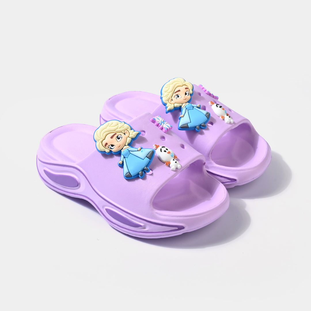Girls Slipper 5078-3-PURPLE