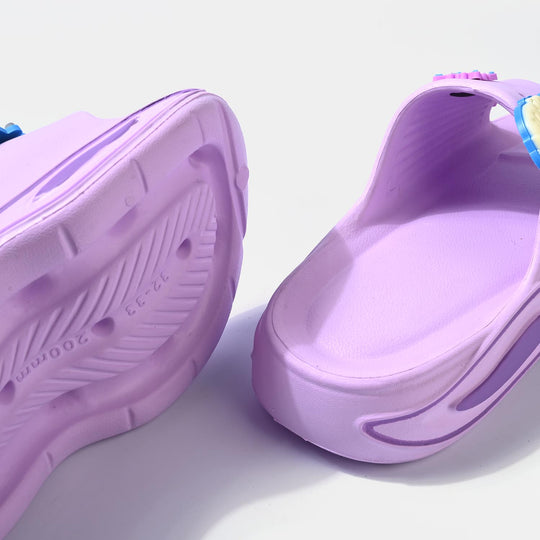 Girls Slipper 5078-3-PURPLE