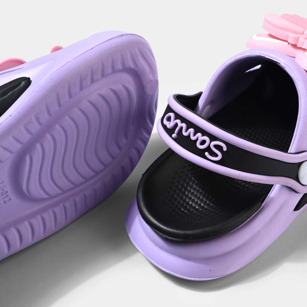 Girls Clogs 022-26-Purple