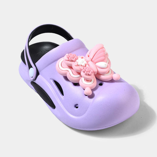 Girls Clogs 022-26-Purple