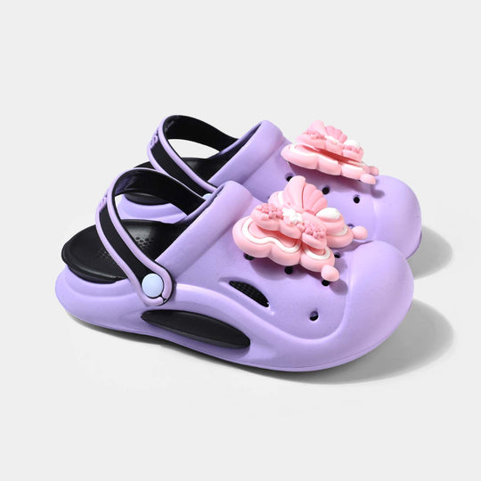 Girls Clogs 022-26-Purple
