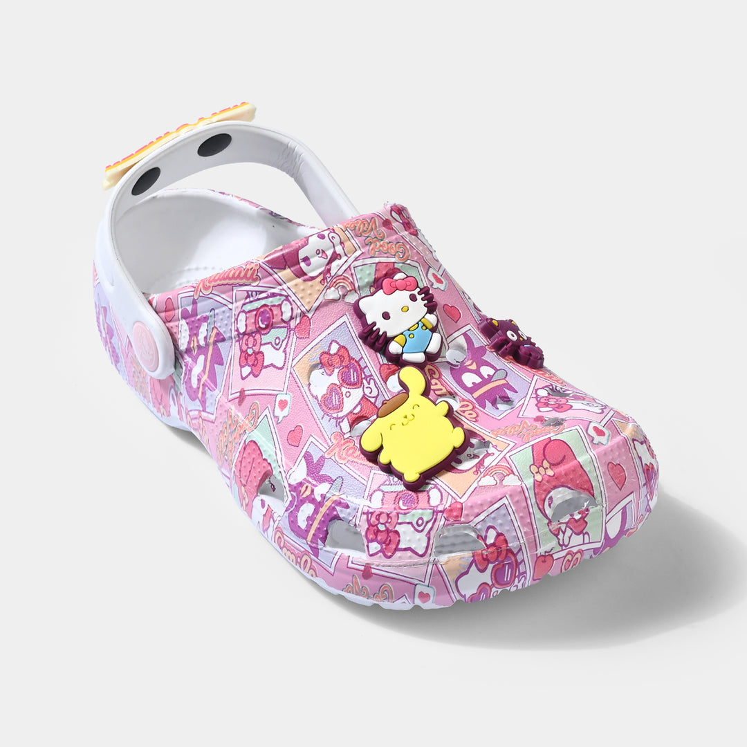 Girls Clogs 5828-20-PURPLE