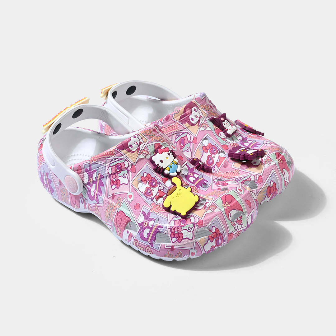Girls Clogs 5828-20-PURPLE