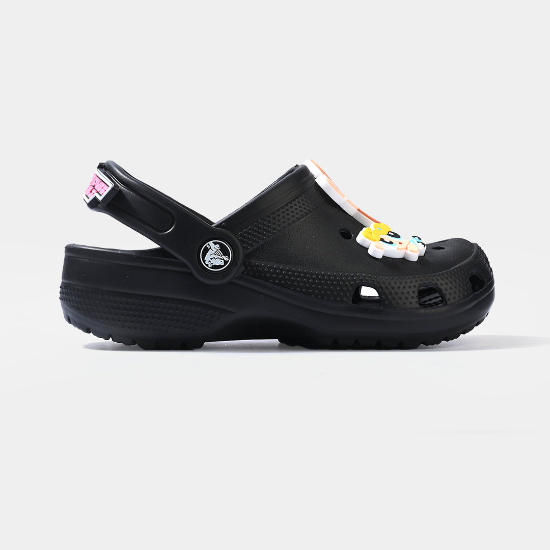 Girls Clogs 5828-158-BLACK