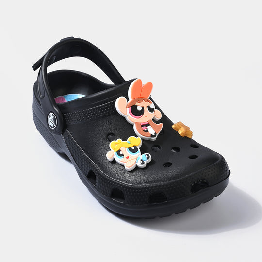 Girls Clogs 5828-158-BLACK
