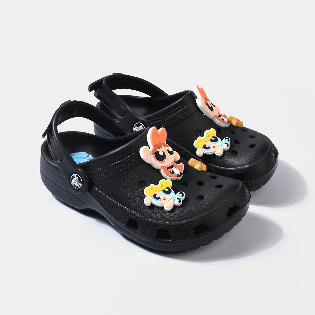 Girls Clogs 5828-158-BLACK
