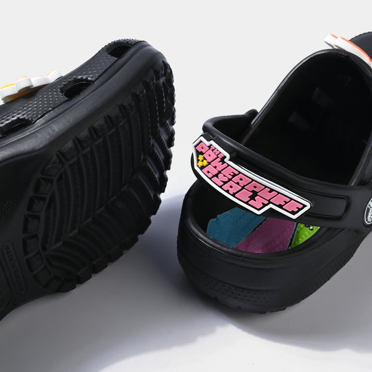 Girls Clogs 5828-158-BLACK