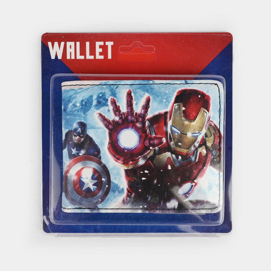 Action Hero Printed Character Wallet for Kids
