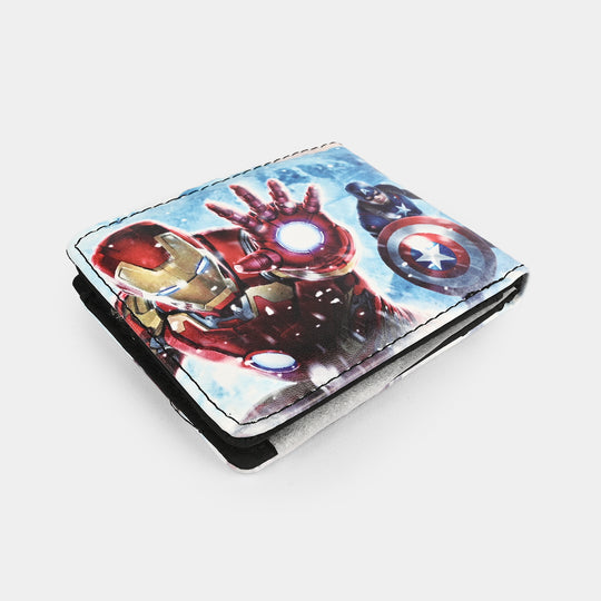 Action Hero Printed Character Wallet for Kids