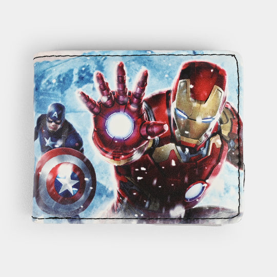 Action Hero Printed Character Wallet for Kids