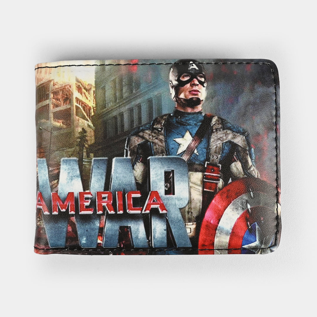 Action Hero Printed Character Wallet for Kids
