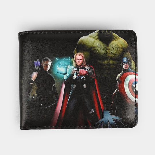 Action Hero Printed Character Wallet for Kids