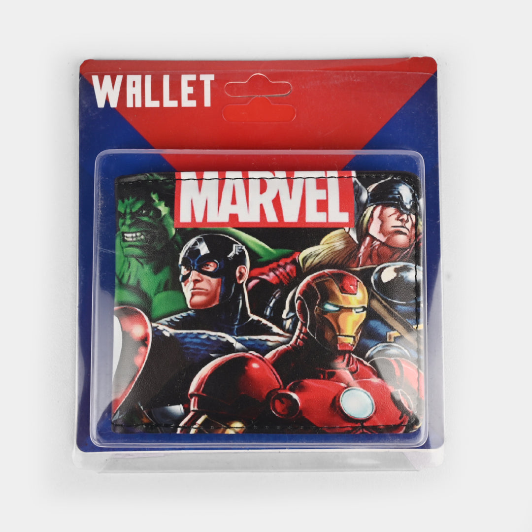 Action Hero Printed Character Wallet for Kids