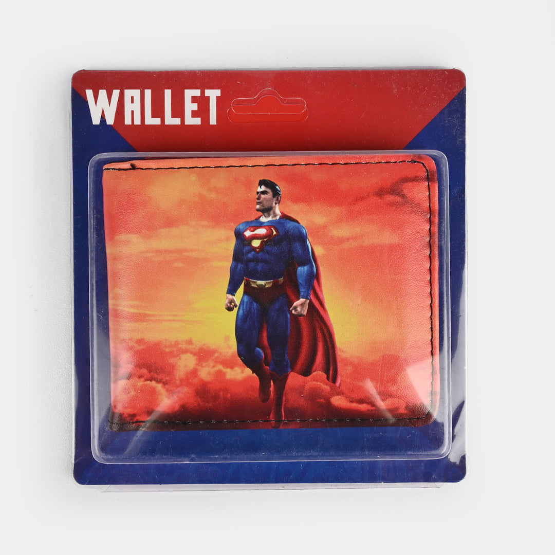 Action Hero Printed Character Wallet for Kids