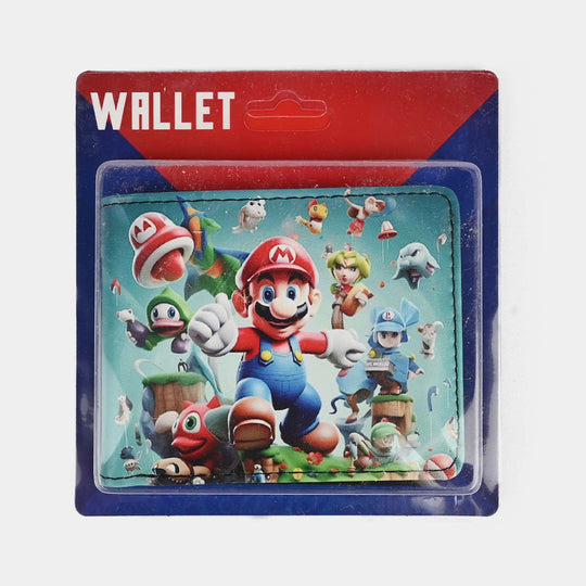 Action Hero Printed Character Wallet for Kids