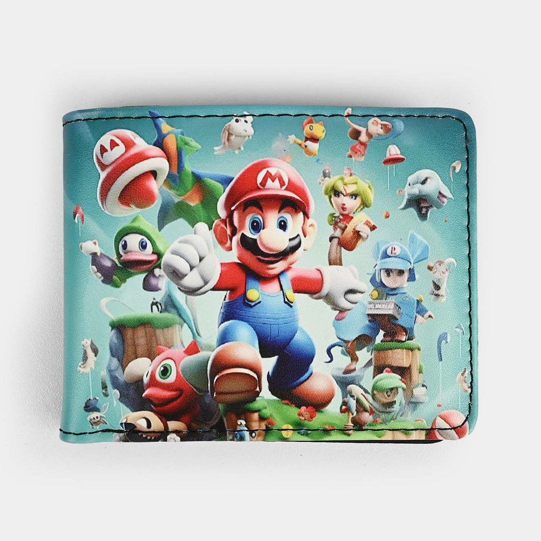 Action Hero Printed Character Wallet for Kids