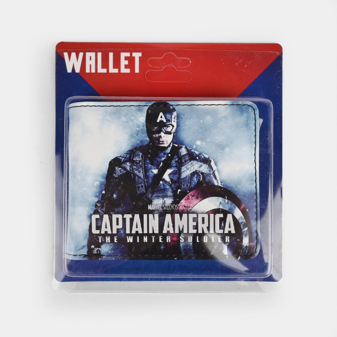 Action Hero Printed Character Wallet for Kids