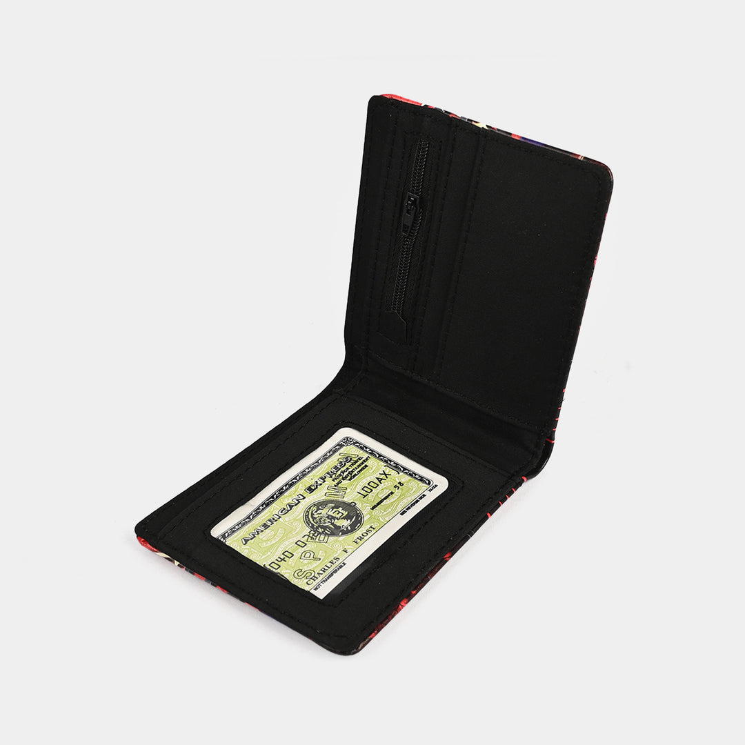 Action Hero Printed Character Wallet for Kids