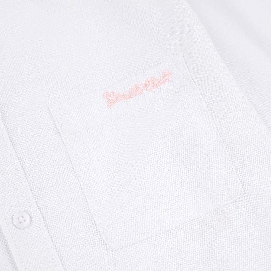 Boys Oxford Shirt (Youth Club) - White
