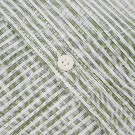 Boys Yarn Dyed Casual Shirt (Good Vibes) - Grey