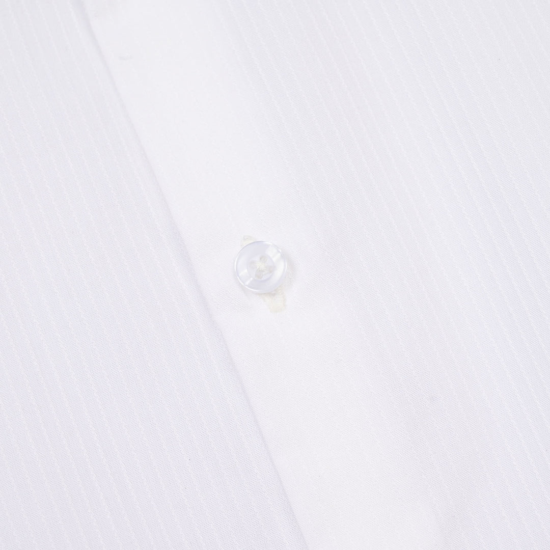Boys Cotton Formal Shirt - White