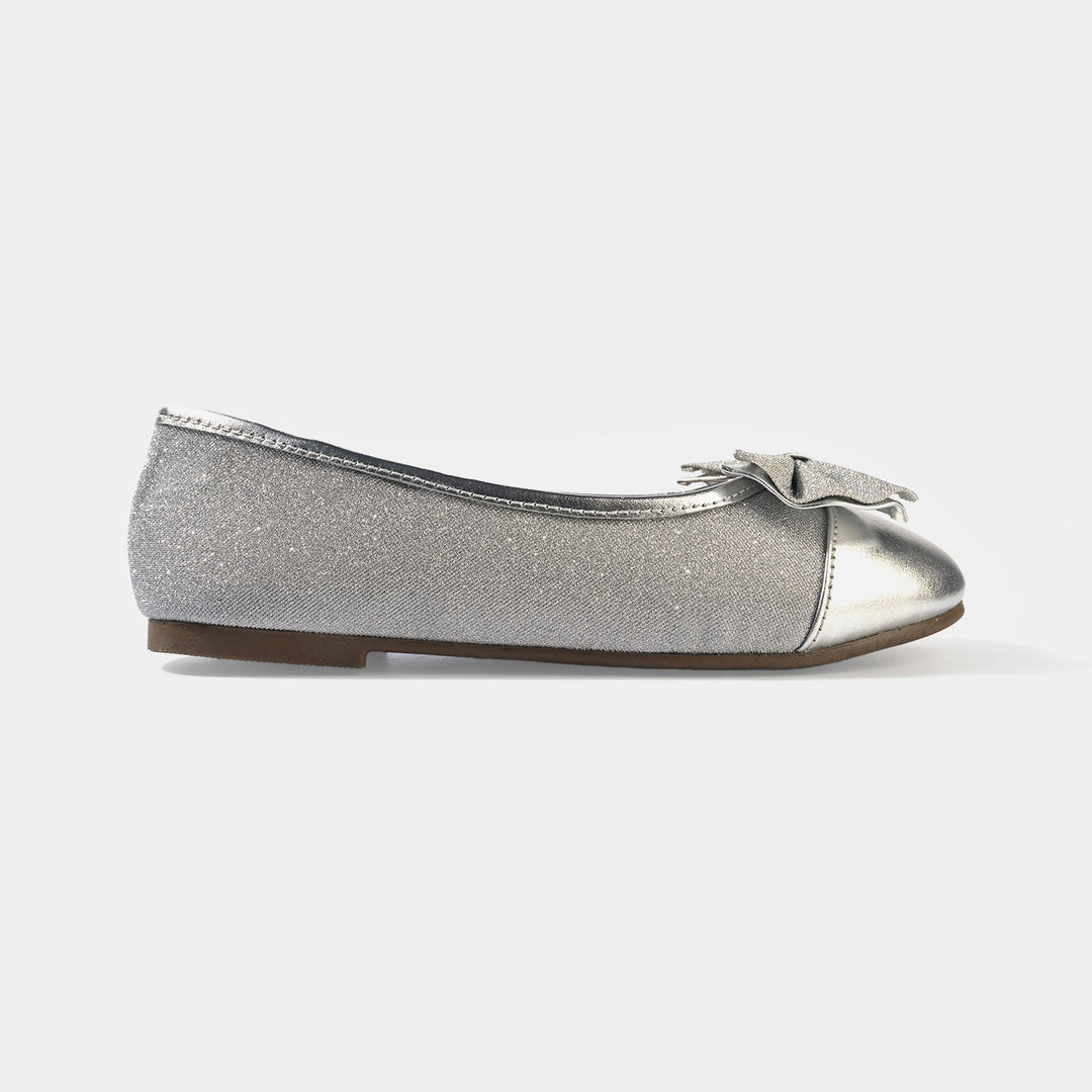 Girls Pumps AS-S01-SILVER