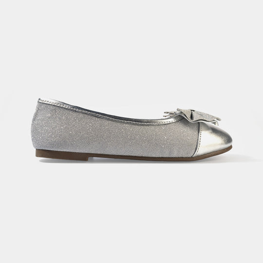Girls Pumps AS-S01-SILVER