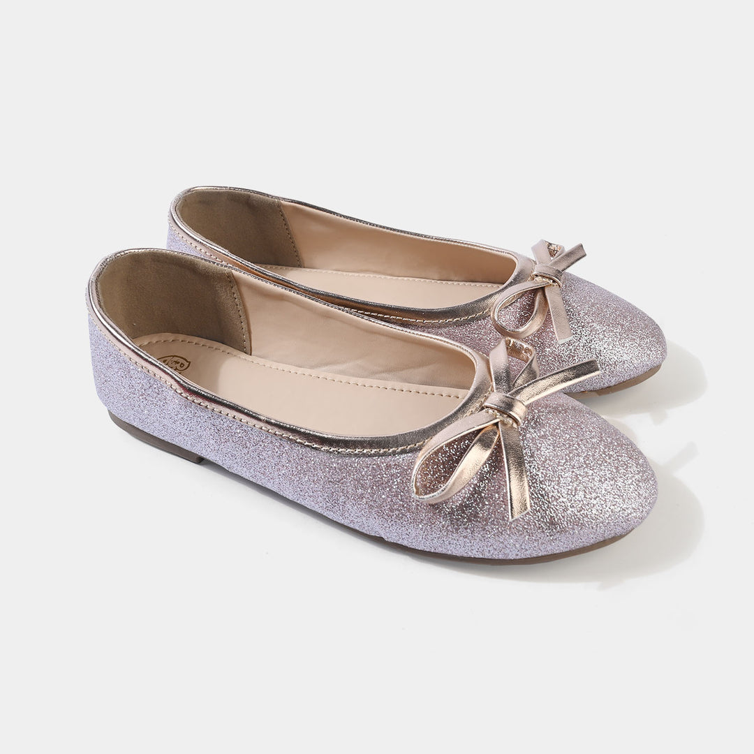 Girls Pumps AS-S02-CHAMPAGNE