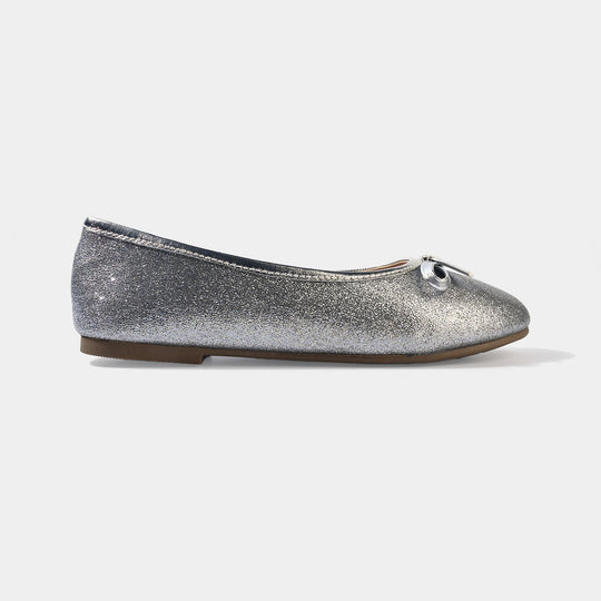 Girls Pumps AS-S02-SILVER