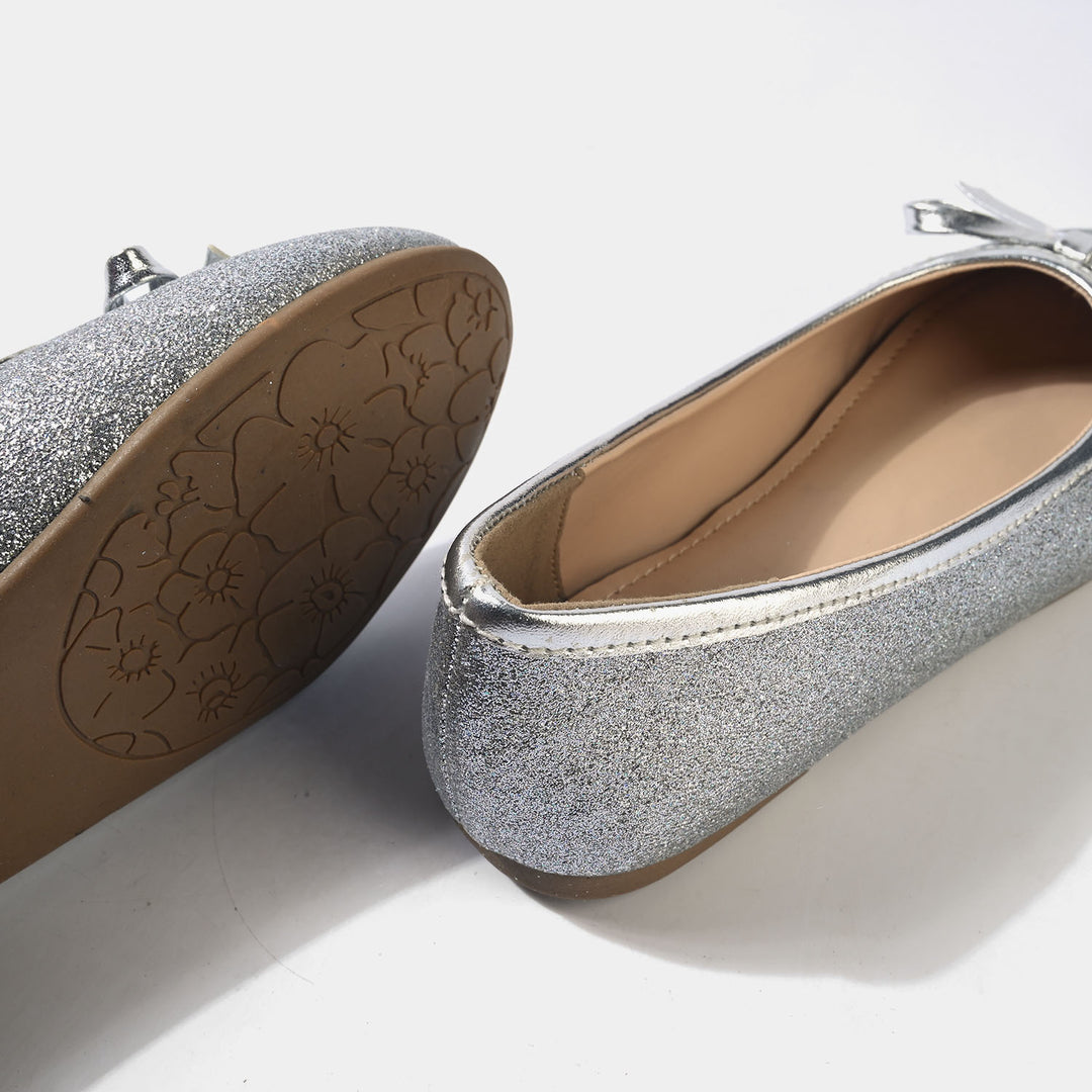 Girls Pumps AS-S02-SILVER