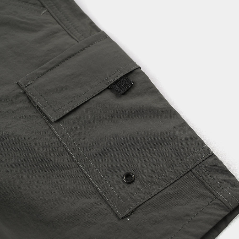 Boys Poly Twill Poly Shorts (Positive) – Green