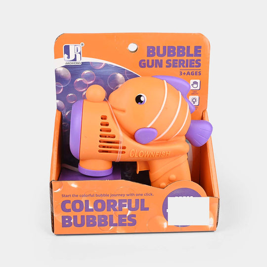 Electric Bubble Blaster With Light for Kids
