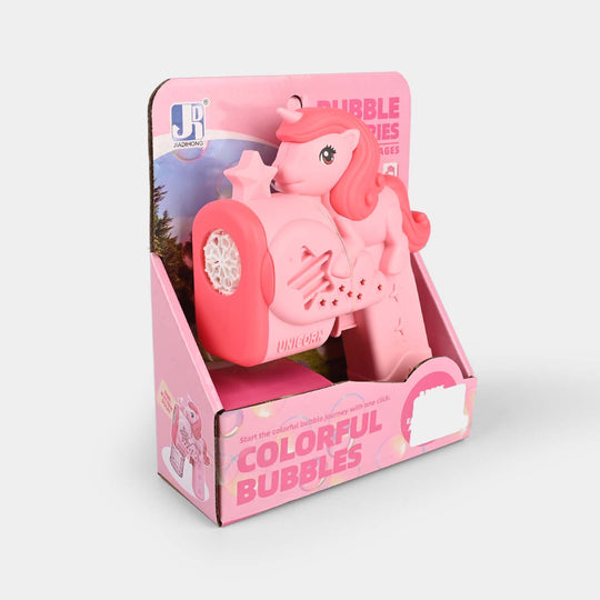 Electric Bubble Blaster With Light for Kids