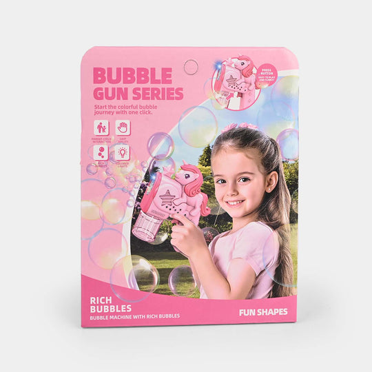 Electric Bubble Blaster With Light for Kids