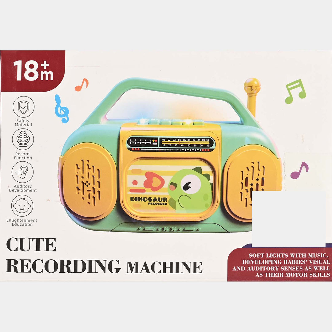 Kids Musical Toy Recording Machine Play Set