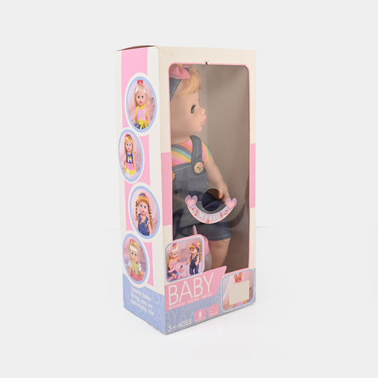 Sweet Baby Doll with Feeder and Sound