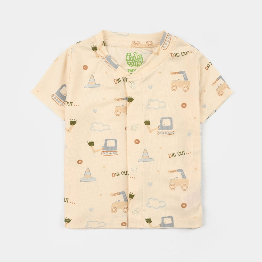 Infant Boys Bamboo Viscose 2Pcs Set (Rider)