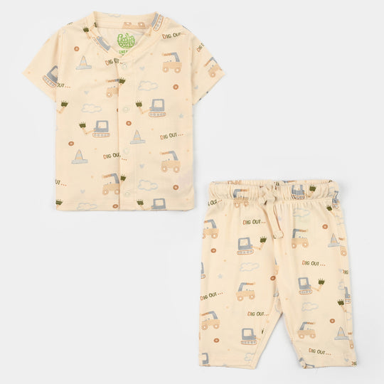 Infant Boys Bamboo Viscose 2Pcs Set (Rider)