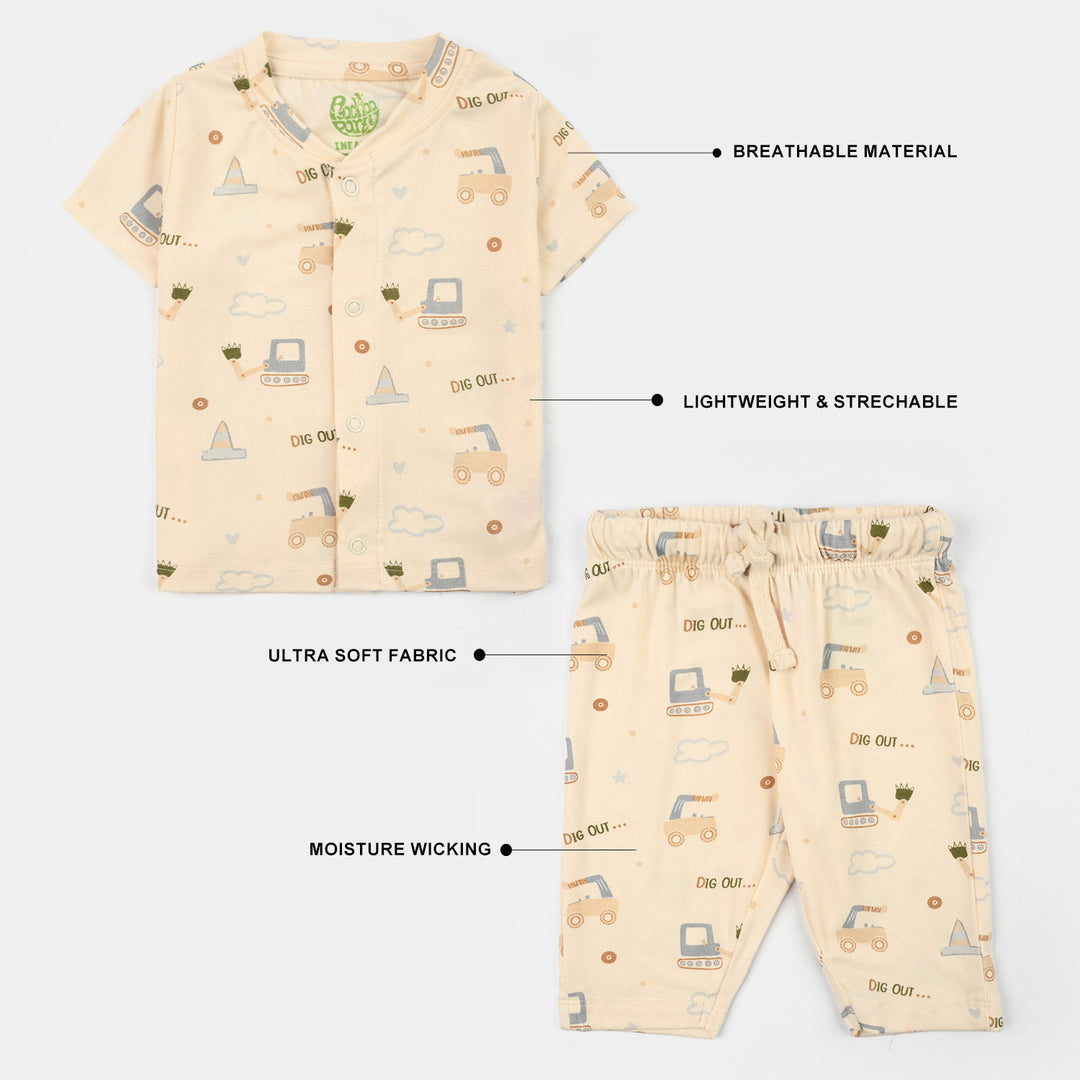 Infant Boys Bamboo Viscose 2Pcs Set (Rider)