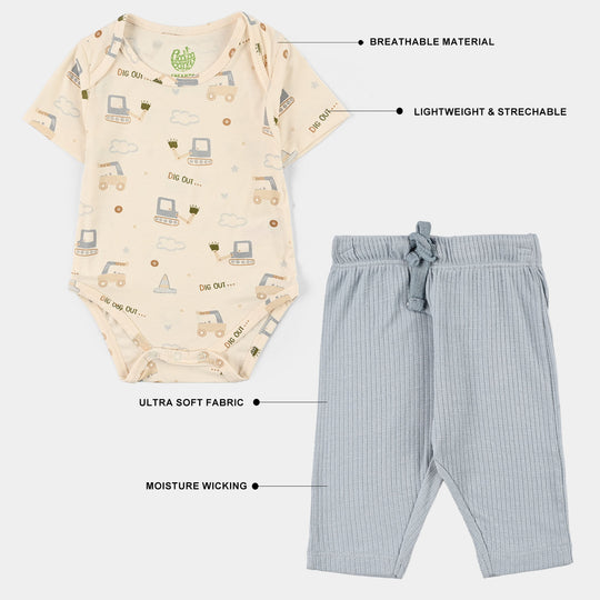 Infant Boys Bamboo Viscose 2-Piece Set