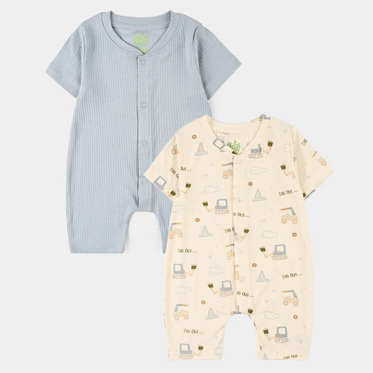 Infant Boys Bamboo Viscose Romper Set (Rider)