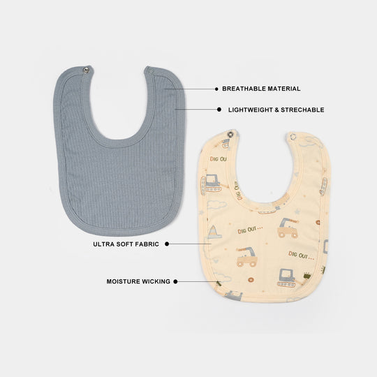 Boys Bamboo Viscose Bibs Set Rider