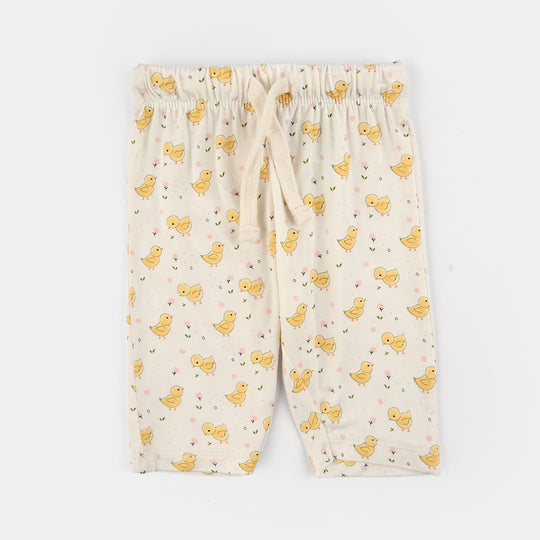 Infant Girls Bamboo Viscose Set 2 Piece (Chicks) - Multi