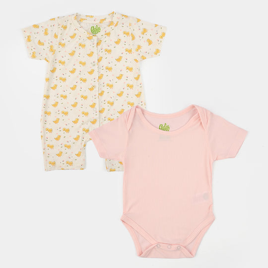 Infant Girls Bamboo Viscose Set (Chicks) - Multi