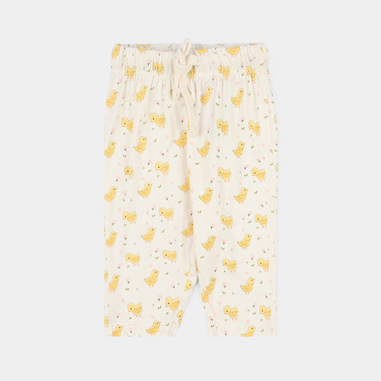 Infant Girls Bamboo Viscose Trouser Set Pack of 2 - Multi